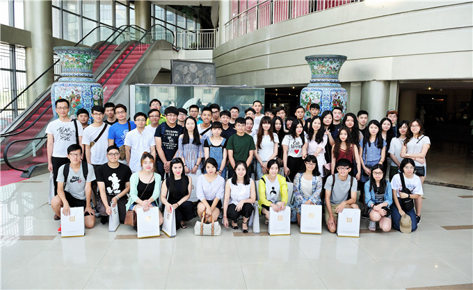 集团团委接待苏台大学生交流体验营学生