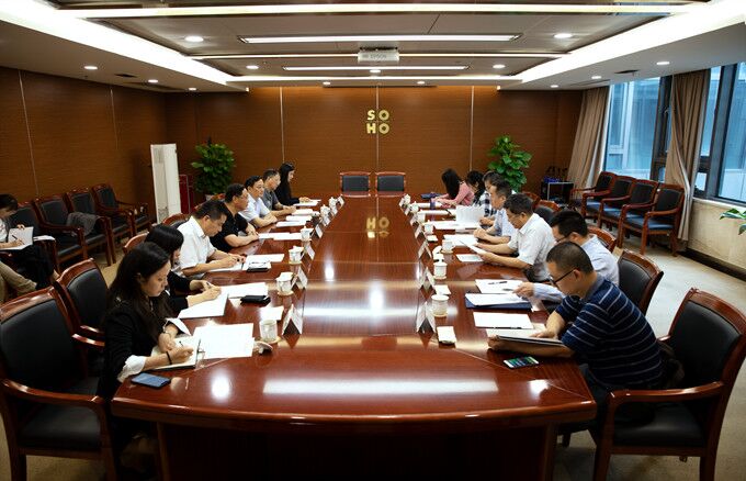 省人大预算工委调研苏豪控股集团