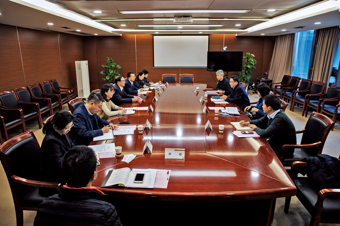 省国资委胡建斌副主任到苏豪控股集团开展安全生产督查和工作调研