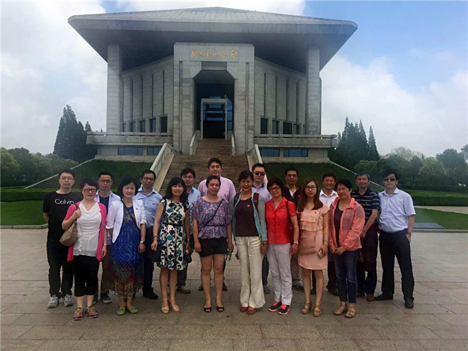 集团直属党委第二、四支部联合开展红色基地组织生活会